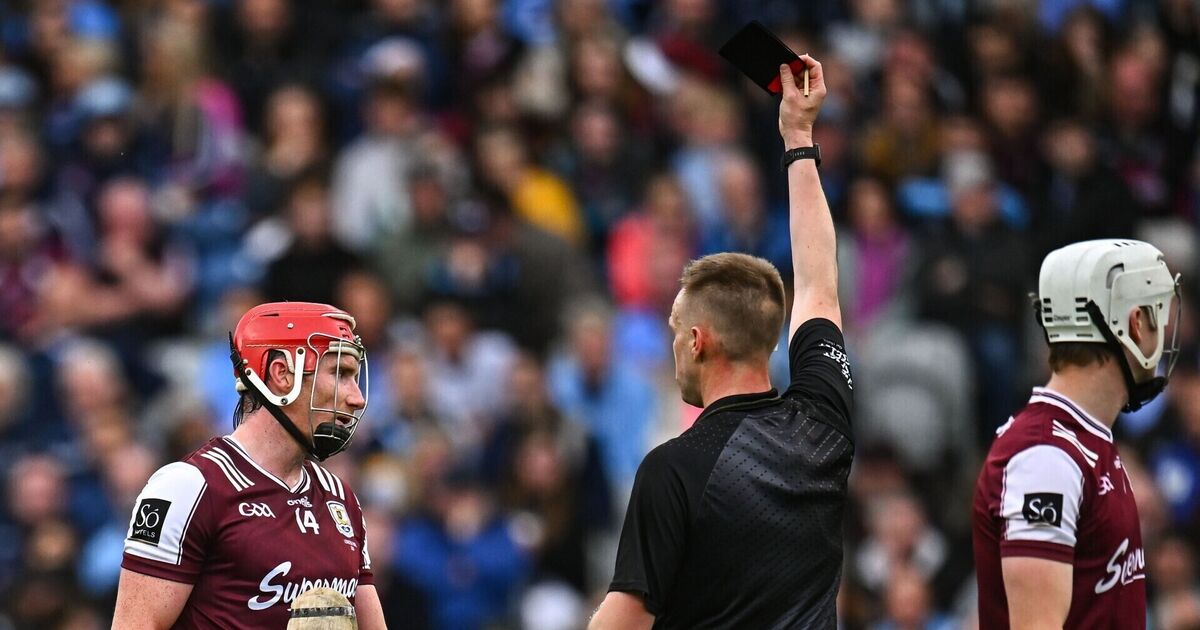 Galway's Conor Whelan 'shocked' by Leinster final black card