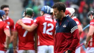 <p>7 June 2026; Cork manager Ben O'Connor before the Munster GAA Senior Hurling Championship final match between Cork and Limerick at SuperValu Páirc Uí Chaoimh in Cork. Photo by Daire Brennan/Sportsfile</p> <p>7 June 2026; Cork manager Ben O'Connor before the Munster GAA Senior Hurling Championship final match between Cork and Limerick at SuperValu Páirc Uí Chaoimh in Cork. Photo by Daire Brennan/Sportsfile</p>