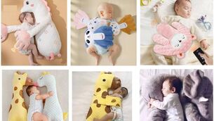 <p>Baby sleep pillows are large, colourful pillows with long ‘arms’ that wrap around the baby, and a weighted ‘hand’ that taps the baby’s back. The idea is that it mimics what a parent would do to soothe an unsettled infant, thereby giving mum or dad a few moments to draw breath. </p> <p>Baby sleep pillows are large, colourful pillows with long ‘arms’ that wrap around the baby, and a weighted ‘hand’ that taps the baby’s back. The idea is that it mimics what a parent would do to soothe an unsettled infant, thereby giving mum or dad a few moments to draw breath. </p>