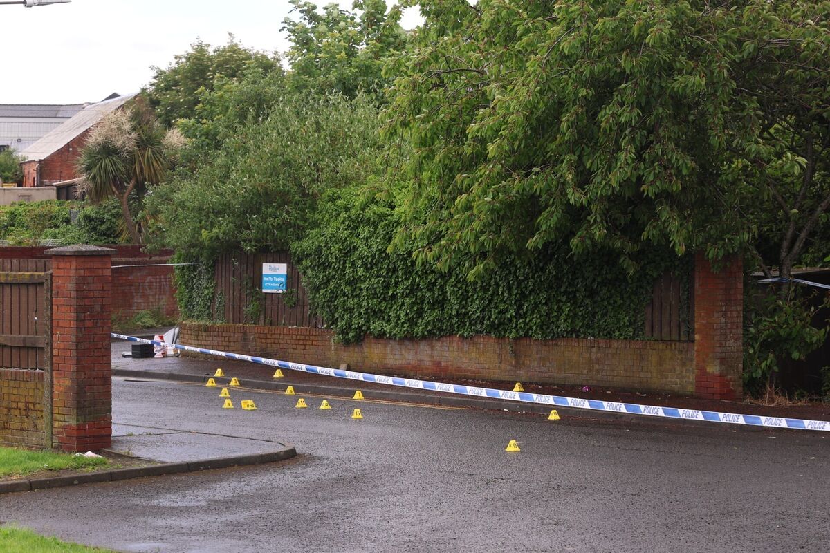 A police cordon at the scene of a stabbing outside apartments in the Kinnaird Avenue area of north Belfast. Picture: Liam McBurneyk/PA Wire A police cordon at the scene of a stabbing outside apartments in the Kinnaird Avenue area of north Belfast. Picture: Liam McBurneyk/PA Wire