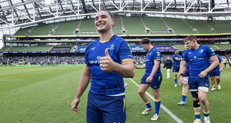 James Lowe celebrates after the match 6/6/2026