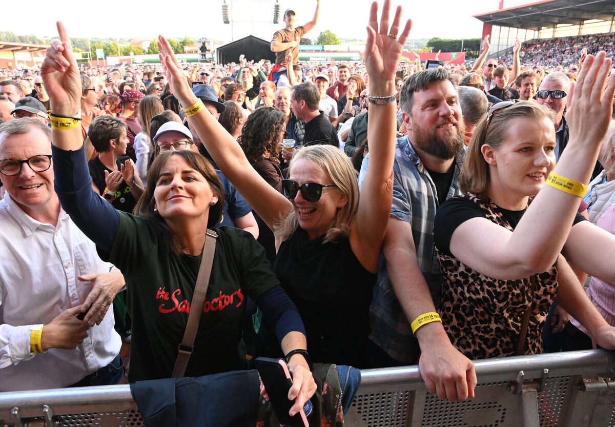 Fans enjoying one of the previous concerts at Musgrave Park (Virgin Media Park). Picture: Eddie O'Hare Fans enjoying one of the previous concerts at Musgrave Park (Virgin Media Park). Picture: Eddie O'Hare