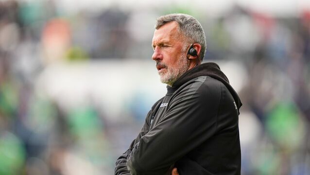 <p>EXIT DOOR: Former Waterford boss Peter Queally. Pic: James Lawlor/Inpho</p>