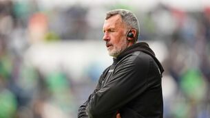 <p>EXIT DOOR: Former Waterford boss Peter Queally. Pic: James Lawlor/Inpho</p>