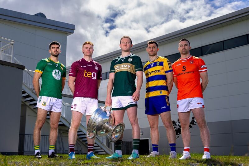 Ciaran Caulfield, Ronan Wallace, Tadhg Morley, Diarmuid Murtagh and Aidan Forker. Pic: ©INPHO/Tom O’Hanlon. Ciaran Caulfield, Ronan Wallace, Tadhg Morley, Diarmuid Murtagh and Aidan Forker. Pic: ©INPHO/Tom O’Hanlon.