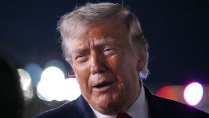 US President Donald Trump (Mark Schiefelbein/AP) US President Donald Trump (Mark Schiefelbein/AP)