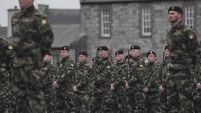 Review of the 125th Infantry Battalion