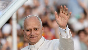 Pope drew a huge crowd at the Olympic Stadium in Barcelona (AP)