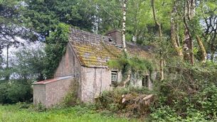<p>The derelict house at Dromadda More, Listowel, has panoramic views of the surrounding countryside, as well as a water supply and electricity connection.</p>