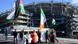 <p>Allianz was among a number of companies named in a UN report as being involved in sustaining the war in Gaza due to its economic links to Israel. Pic: Ray McManus/Sportsfile</p> <p>Allianz was among a number of companies named in a UN report as being involved in sustaining the war in Gaza due to its economic links to Israel. Pic: Ray McManus/Sportsfile</p>