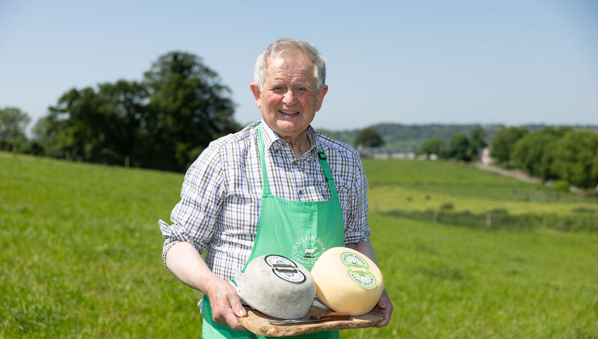 Sean Fitzgerald, Cratloe Hills Cheese at his farm in Co Clare. Picture: Eamon Ward Sean Fitzgerald, Cratloe Hills Cheese at his farm in Co Clare. Picture: Eamon Ward