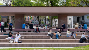 <p>People enjoy the outdoor space at Bishop Lucey Park during the spell of good weather. However, Johnny points out that access for disabled people is very limited. Picture: Noel Sweeney</p> <p>People enjoy the outdoor space at Bishop Lucey Park during the spell of good weather. However, Johnny points out that access for disabled people is very limited. Picture: Noel Sweeney</p>