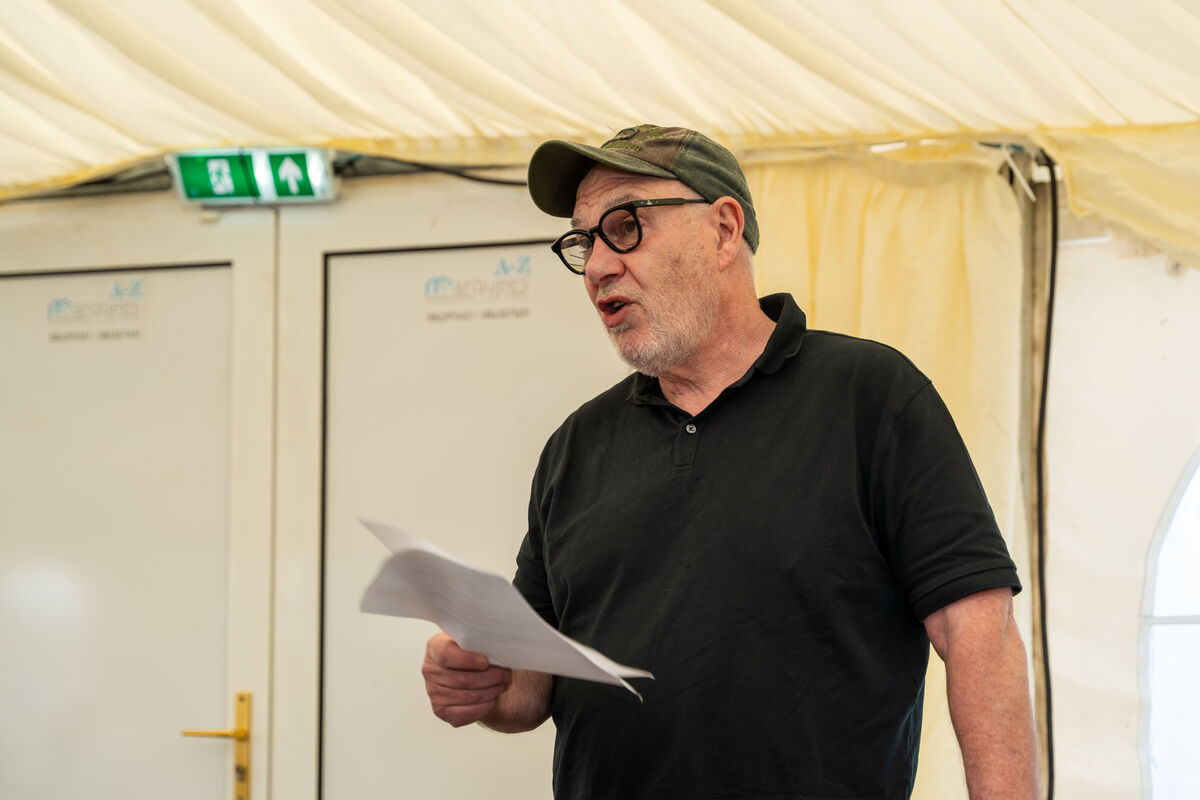 Peter Aiken speaking at the Live at The Marquee 2026 launch. Picture: Noel Sweeney Peter Aiken speaking at the Live at The Marquee 2026 launch. Picture: Noel Sweeney