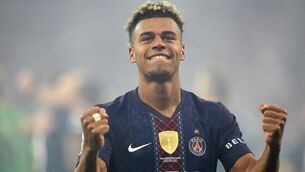 <p>BROTHERLY LOVE: Paris Saint-Germain's Desire Doue celebrates after they win the Champions League. Pic: Nick Potts/PA Wire.</p> <p>BROTHERLY LOVE: Paris Saint-Germain's Desire Doue celebrates after they win the Champions League. Pic: Nick Potts/PA Wire.</p>