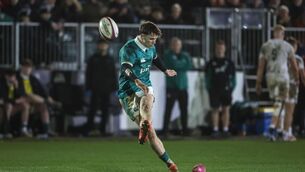 <p>Ireland's Tom Wood kicks a conversion. Pic: Dan Sheridan/Inpho</p> <p>Ireland's Tom Wood kicks a conversion. Pic: Dan Sheridan/Inpho</p>