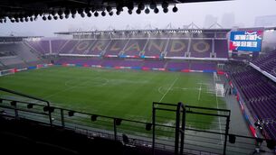 <p>England’s final pre-World Cup friendly with Costa Rica was delayed (Bradley Collyer/PA)</p>