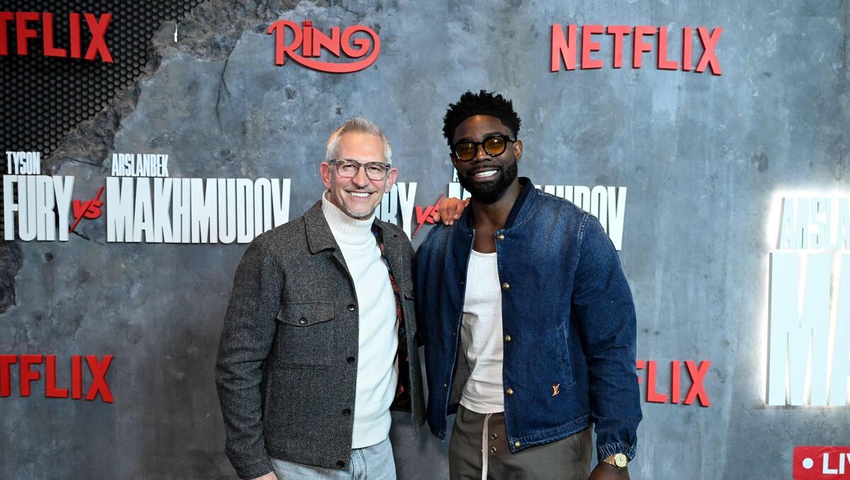 Gary Lineker and Micah Richards. Pic: Kate Green/Getty Images for Netflix. Gary Lineker and Micah Richards. Pic: Kate Green/Getty Images for Netflix.
