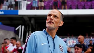 <p>HERE WE GO AGAIN: England head coach Thomas Tuchel ahead of the international friendly match at the Inter&amp;Co Stadium in Orlando. Pic: Bradley Collyer/PA Wire.</p>