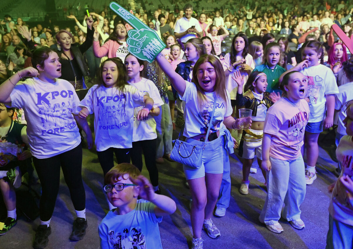  There was much dancing and celebrating one the first of two nights at the K Pop Forever! Tribute at The Marquee in Cork on Wednesday. Picture: Eddie O'Hare