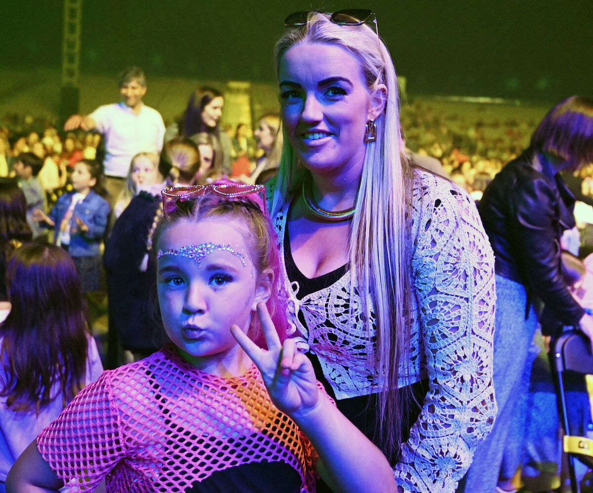 Shannon Hourigan and Brooklyn Keenan, Mahon, were at The Marquee in Cork for the first of two nights of the K Pop Forever! Tribute. Picture: Eddie O'Hare