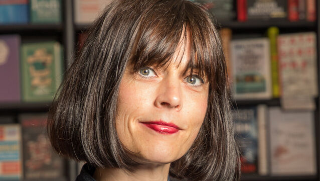 <p>Doireann Ní Ghríofa at Waterstones, Cork, launching ‘Said the Dead’. When parked at Our Lady’s: ‘I could feel the sense of a shadow moving across and making its way into the car, through my body, through my fingertips into the book that I was trying to write.’ Picture: David Creedon</p>