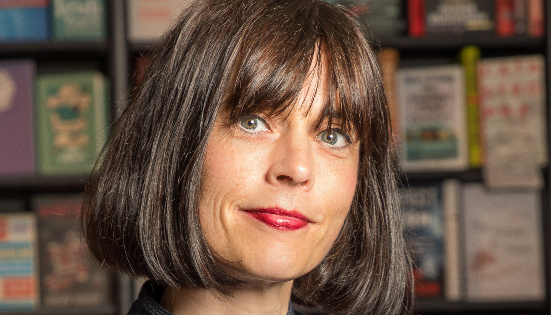Doireann Ní Ghríofa at Waterstones, Cork, launching ‘Said the Dead’. When parked at Our Lady’s: ‘I could feel the sense of a shadow moving across and making its way into the car, through my body, through my fingertips into the book that I was trying to write.’ Picture: David Creedon