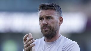 <p>Rob Edwards at the final whistle after the Premier League match at Turf Moor, Burnley. Pic: Cody Froggatt/PA Wire.</p>