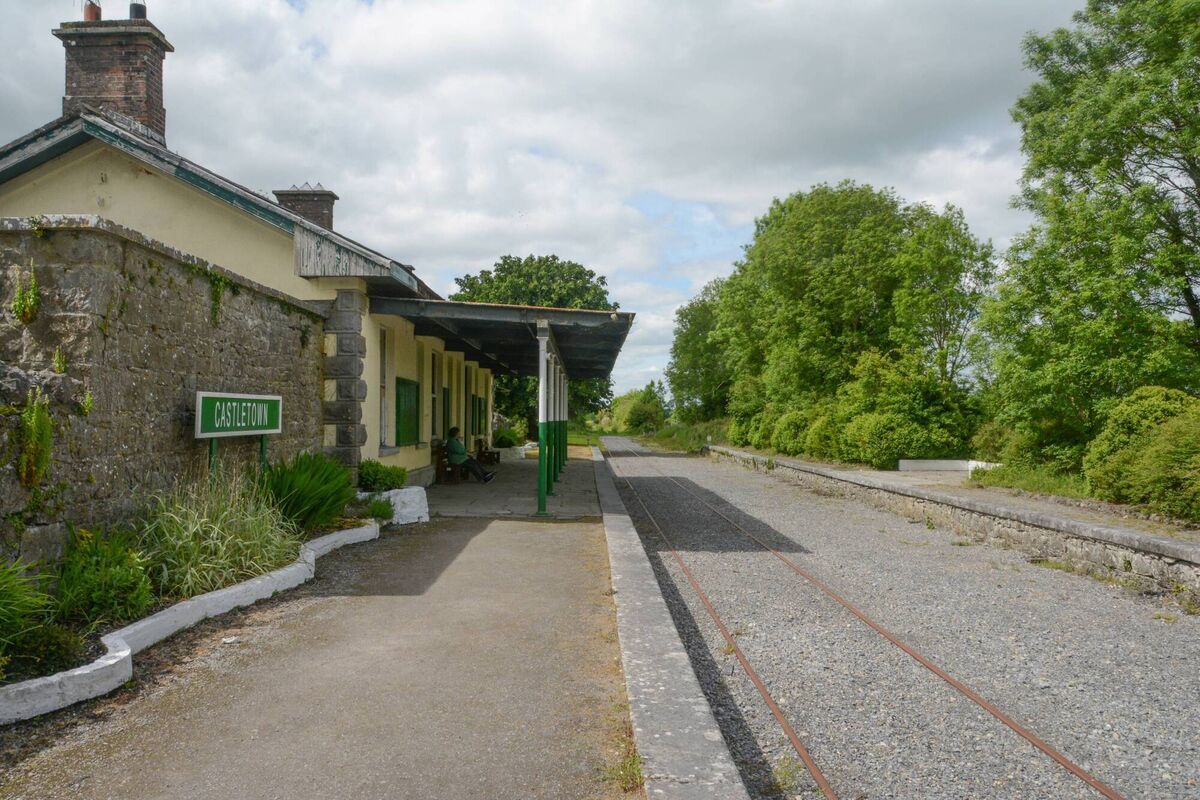 Ballyglunin railway station, Co Galway, still as it featured in the 1952 film 'The Quiet Man', starring John Wayne and Maureen O'Hara. Picture: Richard Mills 
