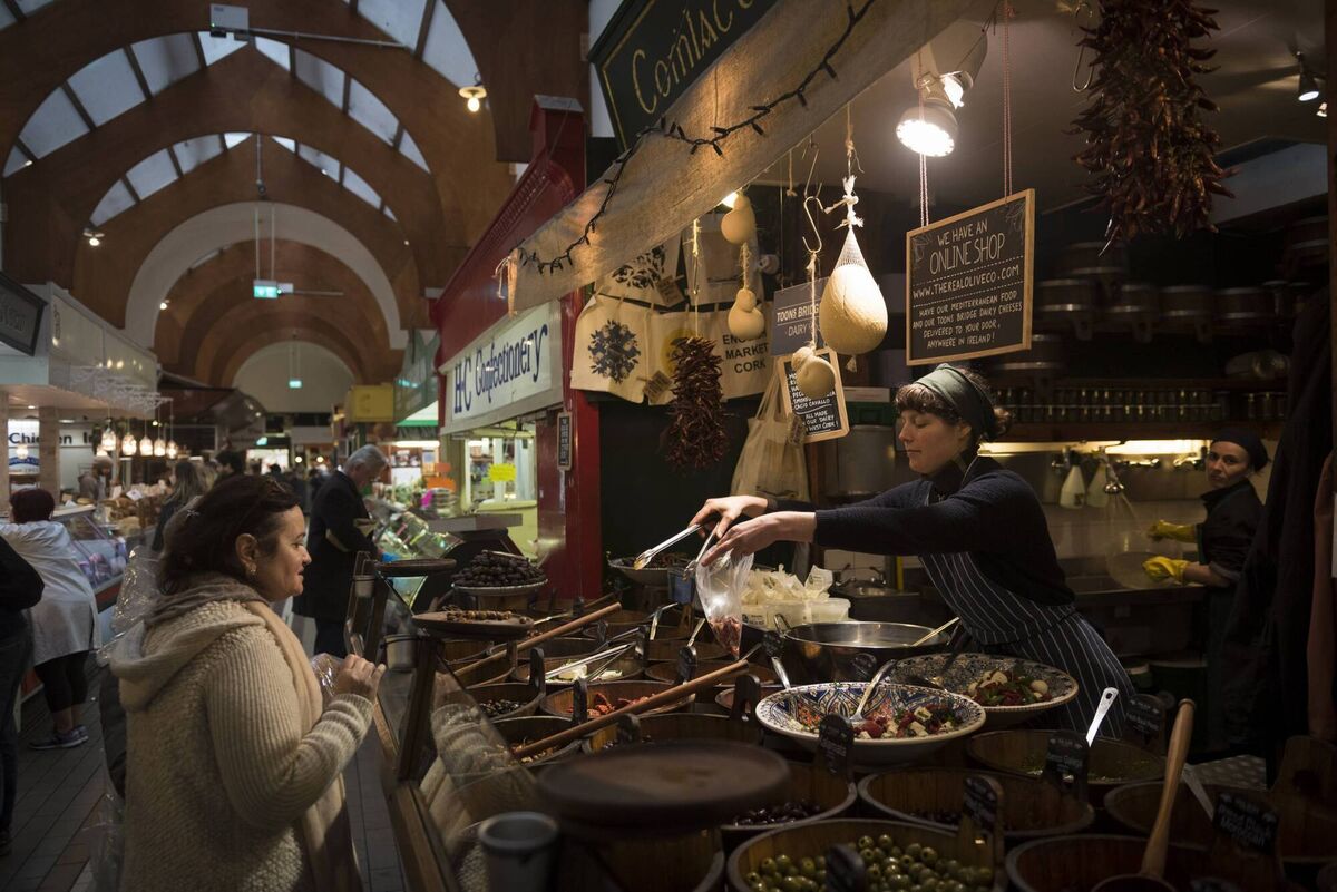 Shopping for food can also be a pleasurable experience when holidaying in Ireland. Shopping for food can also be a pleasurable experience when holidaying in Ireland.