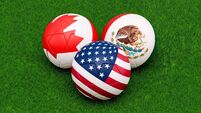 United States, Canada, Mexico soccer balls co hosting 2026 World Cup
