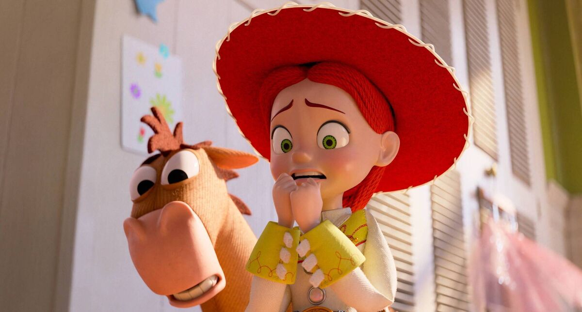 Jessie has a more prominent role in the latest Toy Story. Jessie has a more prominent role in the latest Toy Story.