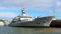 Naval Service hopes to have powers to board Russian 'shadow fleet' before EU presidency begins