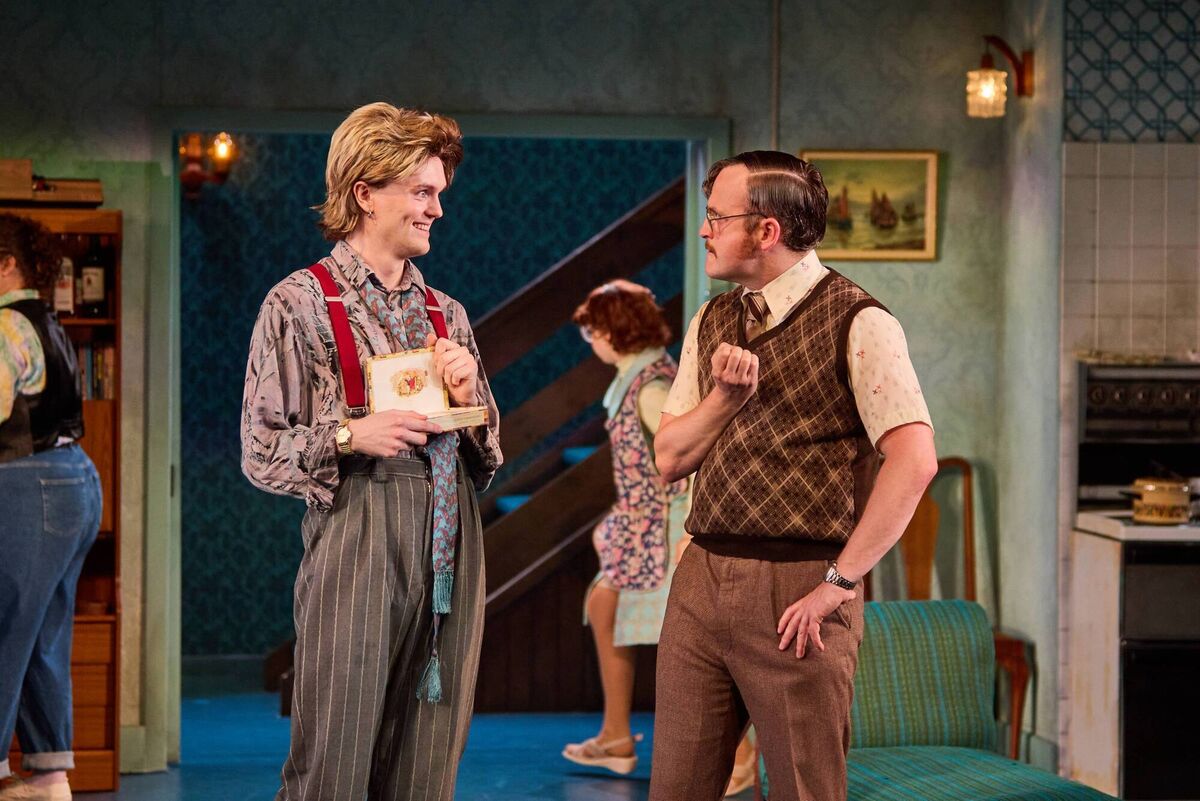 Teddy Moore and Peter McGann in The Whiteheaded Boy. Picture: Patricio Cassinoni Teddy Moore and Peter McGann in The Whiteheaded Boy. Picture: Patricio Cassinoni