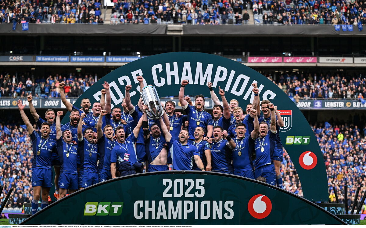Leinster won last year's final battle between the two sides at Croke Park. Pic: Brendan Moran/Sportsfile