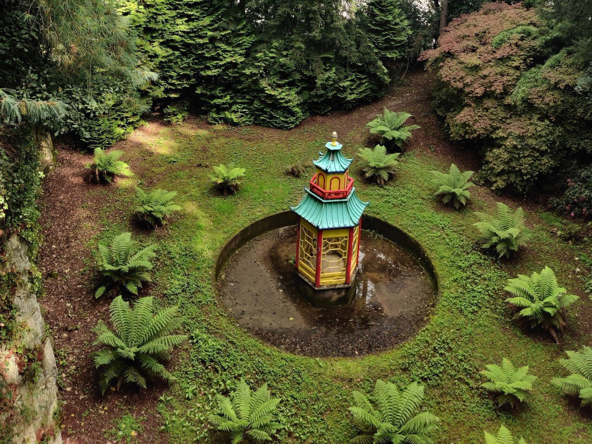 The Chinese pagoda is among the many architectural gems to be found in the Co Waterford gardens Mount Congreve. 