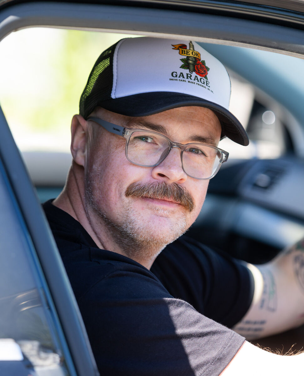 Dave Smith from Be OK Garage - a car-based support group for men at Darndale, Dublin Picture: Gareth Chaney Dave Smith from Be OK Garage - a car-based support group for men at Darndale, Dublin Picture: Gareth Chaney