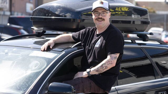 <p>Dave Smith from Be OK Garage - a car-based support group for men at Darndale, Dublin Picture: Gareth Chaney </p>