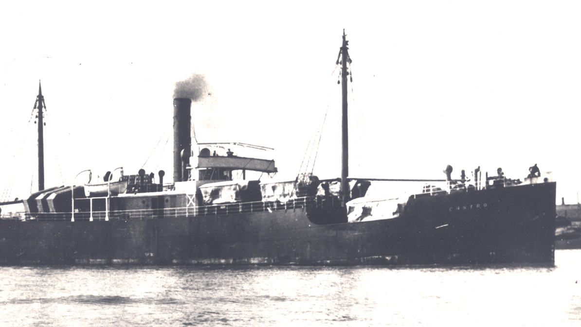 German ship the Aud. File picture