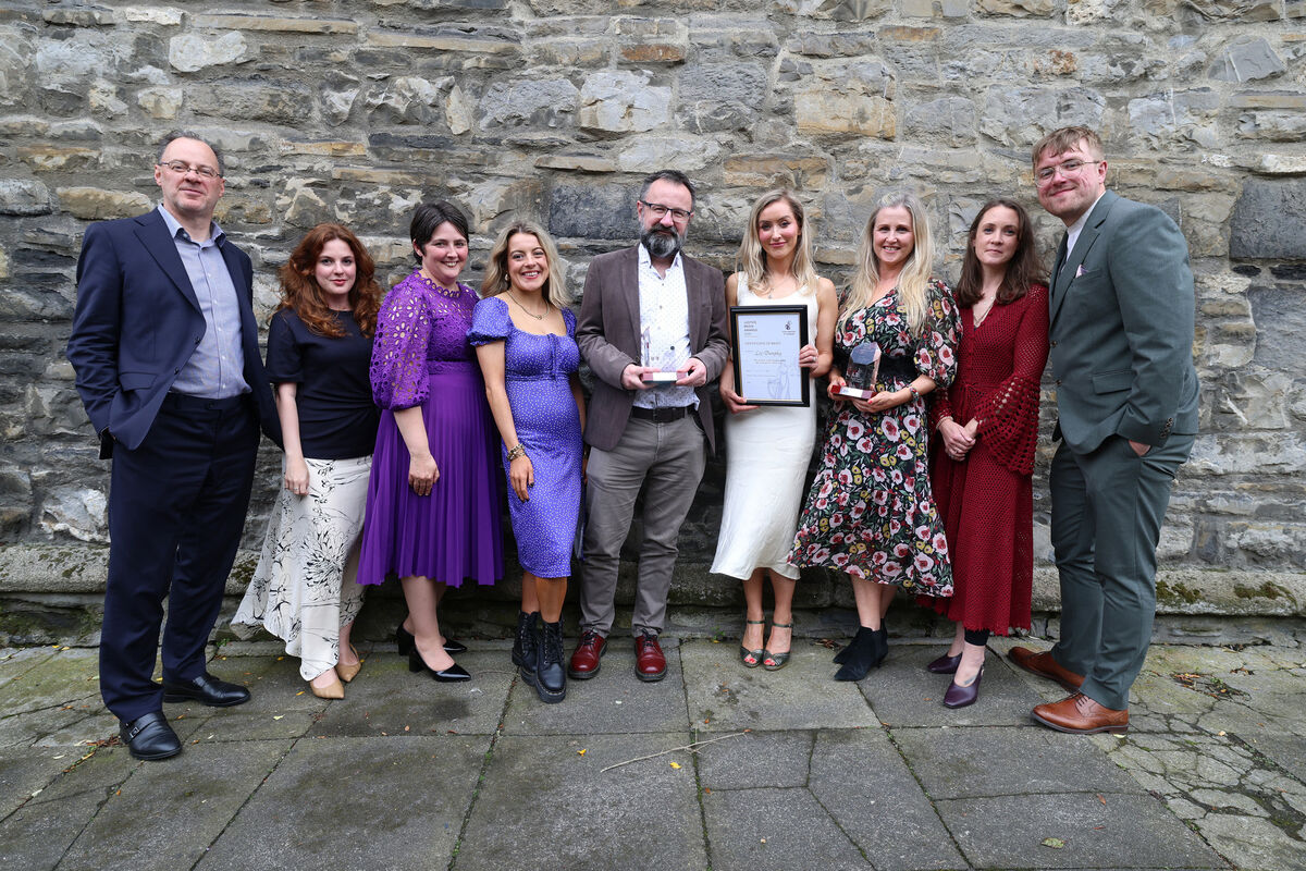The 'Irish Examiner' team at the Law Society of Ireland Justice Media Awards. Picture: Jason Clarke