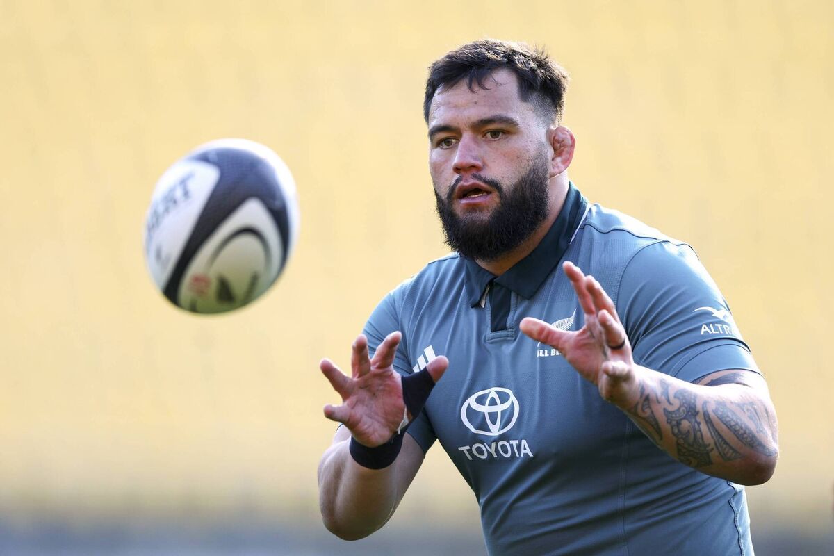 Munster tabled an offer to bring All Black Tyrel Lomax to Ireland but the player signed new terms with Hurricanes. Pic: Hagen Hopkins/Getty Images Munster tabled an offer to bring All Black Tyrel Lomax to Ireland but the player signed new terms with Hurricanes. Pic: Hagen Hopkins/Getty Images