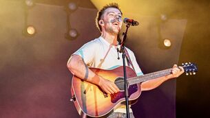 <p>Kingfishr lead singer Eddie Keogh onstage during their sellout performance in Musgrave Park (Virgin Media Park). Picture: Chani Anderson</p> <p>Kingfishr lead singer Eddie Keogh onstage during their sellout performance in Musgrave Park (Virgin Media Park). Picture: Chani Anderson</p>