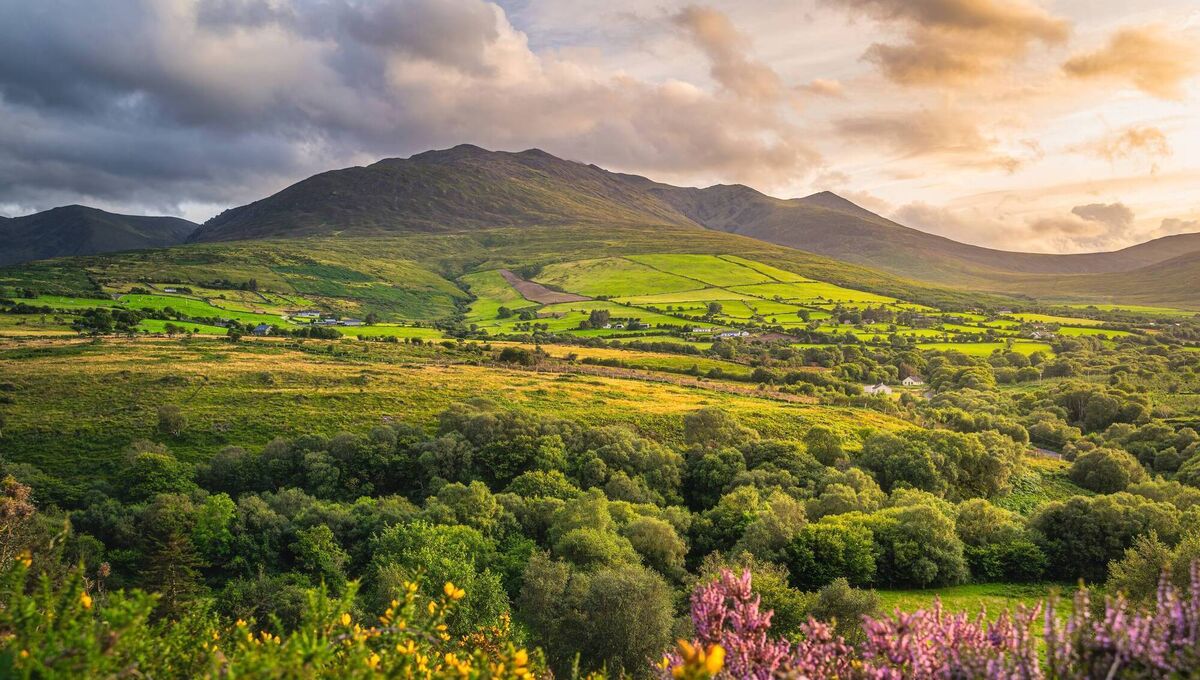 Sunset at the foothill of Carrauntuohil mountain, MacGillycuddys Reeks, in Co Kerry. Picture: iStock Sunset at the foothill of Carrauntuohil mountain, MacGillycuddys Reeks, in Co Kerry. Picture: iStock