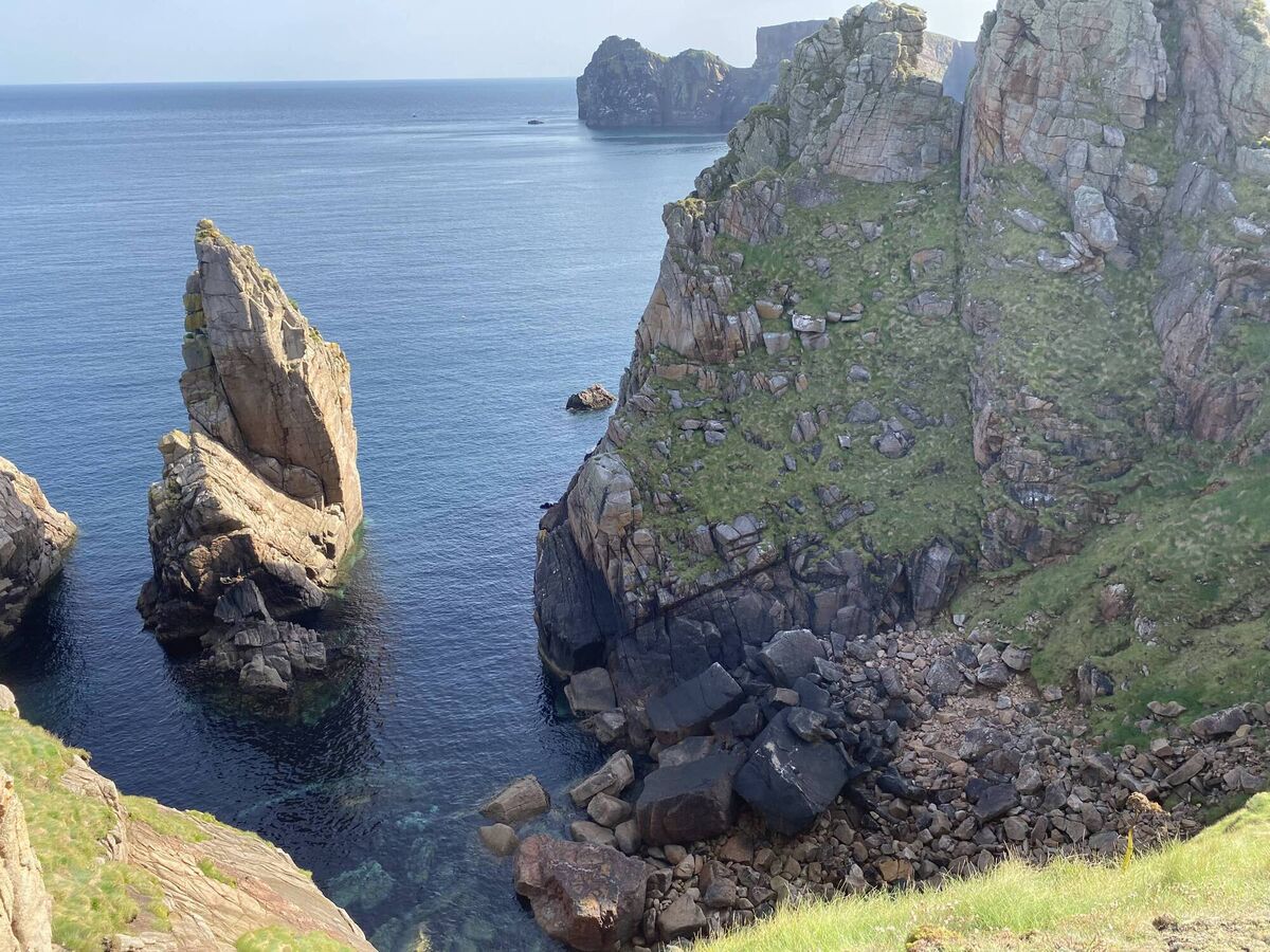 Shark’s Head Rock rising from the ocean. Pictures: John G O’Dwyer
Shark’s Head Rock rising from the ocean. Pictures: John G O’Dwyer