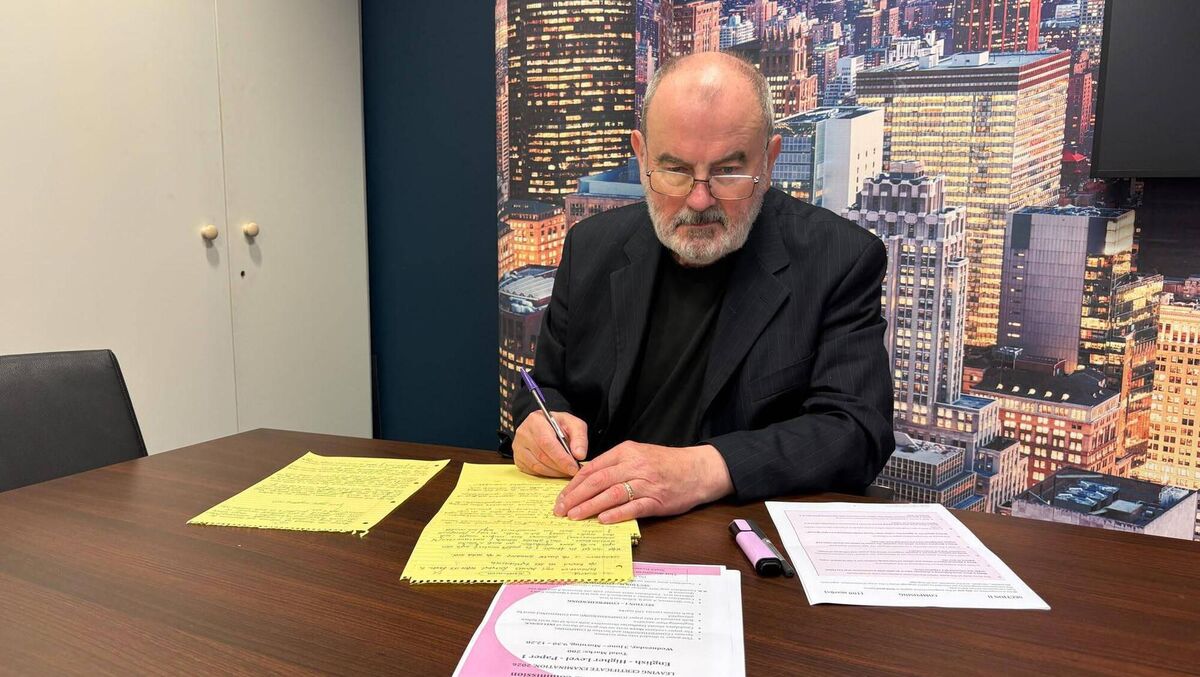 'I always said over the years that I would never want to do these exams again, or would I wish it on anyone else. Last week I went back on my word.'