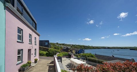 Rose pink and a panoramic views of Kinsale for €1.35m