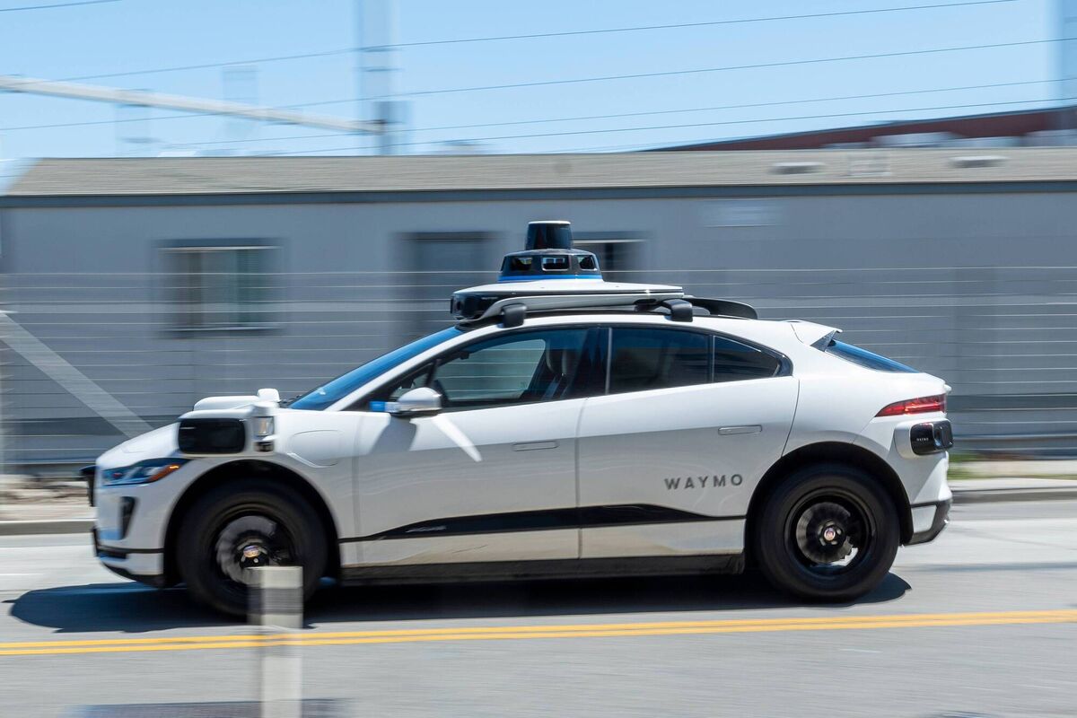 A Waymo rider-only robotaxi during a test ride in San Francisco in 2023. File picture: David Paul Morris/Bloomberg A Waymo rider-only robotaxi during a test ride in San Francisco in 2023. File picture: David Paul Morris/Bloomberg