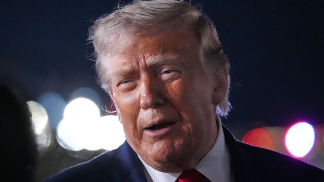 <p>Small men are always frightened of the truth, and even more so when it comes from a woman, as evidenced by president Donald Trump's interview with NBC’s Kristen Welker last week. Photo: AP/Mark Schiefelbein</p>