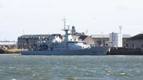 Military police investigate alleged assault aboard Naval Service vessel