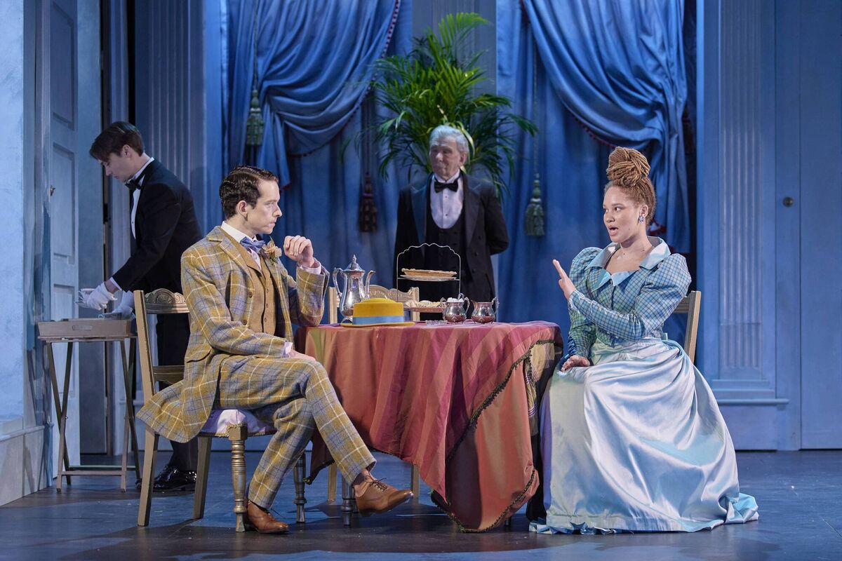 Ayoola Smart: I think my character acts as a moral compass, but also the backdrop of the play Ayoola Smart: I think my character acts as a moral compass, but also the backdrop of the play