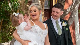 <p>Clodagh Walsh and Andrew Sheehan with their daughter Callie Sheehan. Pictures: Conor Healy Photography </p> <p>Clodagh Walsh and Andrew Sheehan with their daughter Callie Sheehan. Pictures: Conor Healy Photography </p>